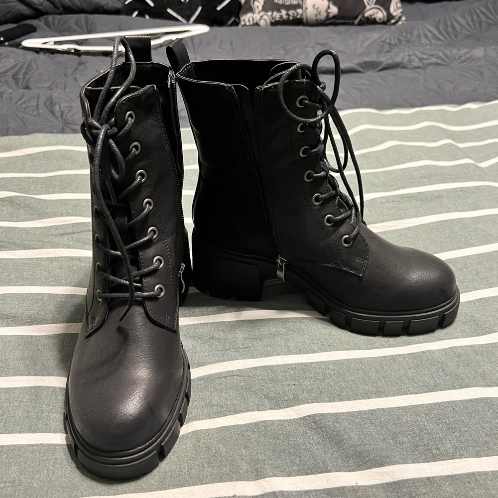 Dirty Laundry Black Boots
